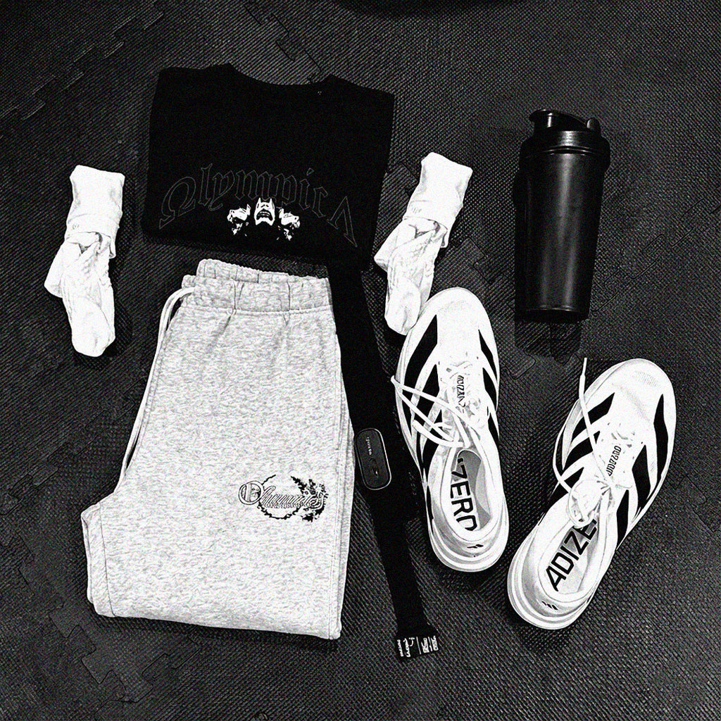 Pantalon gris Bats